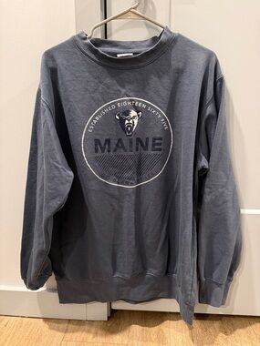 MV Sport Slate Blue Maine Crewneck Sweatshirt